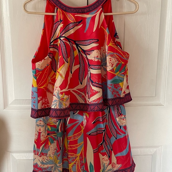 Flying Tomato Other - Vibrant Tropical Print Romper